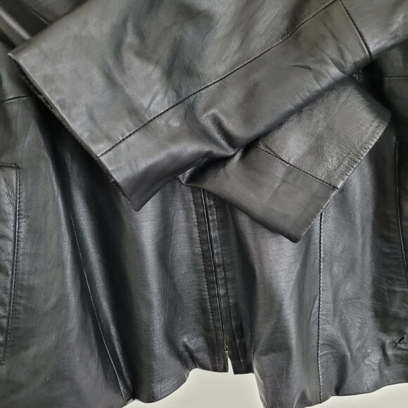 Wilsons Leather Classic Black Jacket - Picture 7 of 16